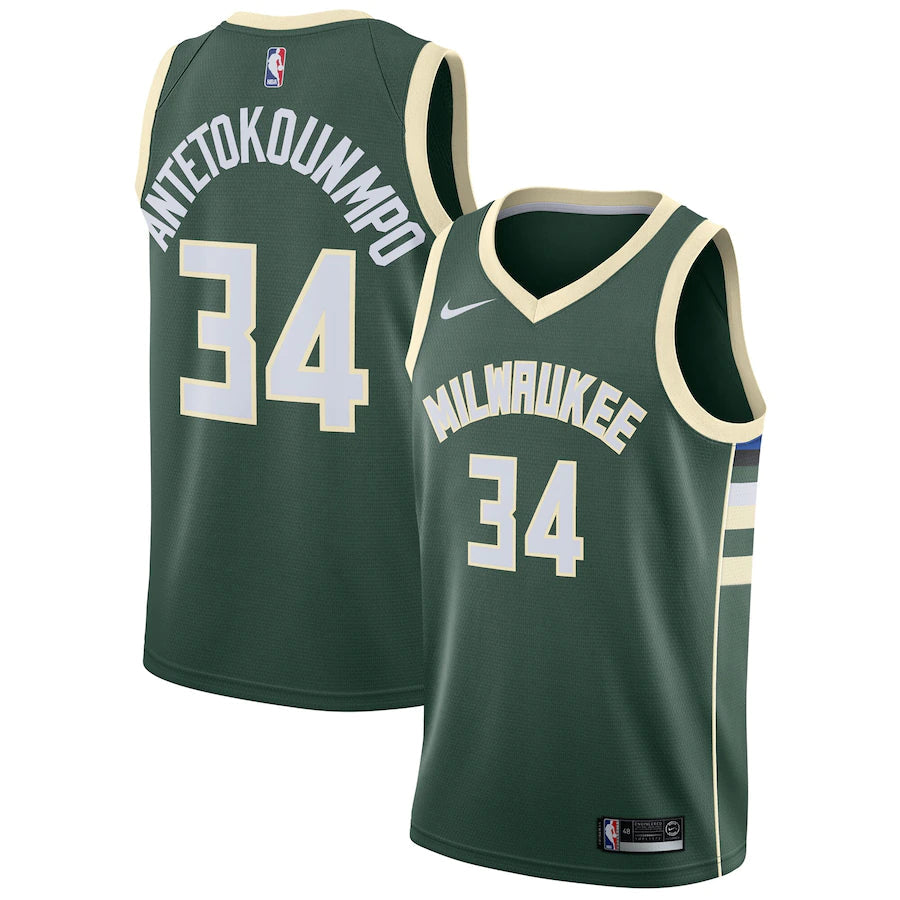 Giannis Antetokoumpo Milwaukee Bucks Jersey