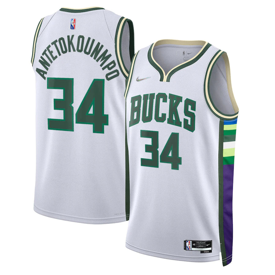 Giannis Antetokoumpo Milwaukee Bucks Jersey