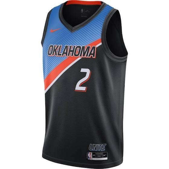 Shai Gilgeous-Alexander Oklahoma City Thunder 2020-21 City Edition Jersey