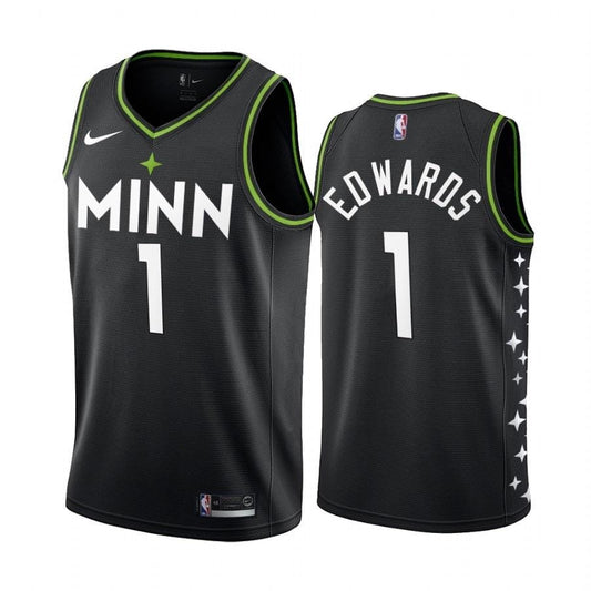 Anthony Edwards Minnesota Timberwolves City Edition Jersey