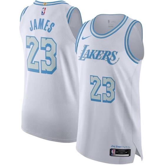 LeBron James Los Angeles Lakers 2020-21 City Edition Jersey