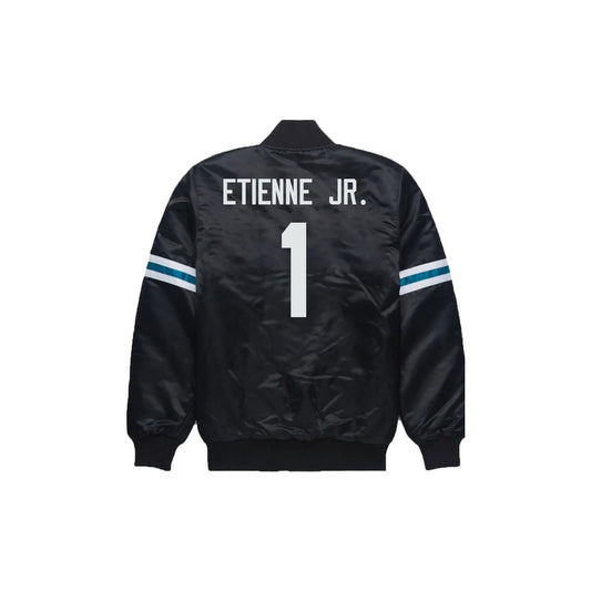 Travis Etienne Jr Jacksonville Jaguars Satin Bomber Jacket