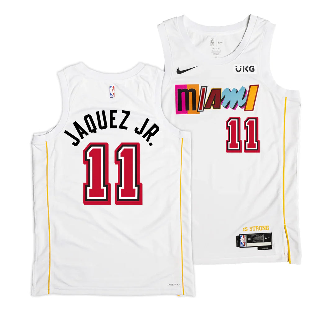 Jaime Jaquez Jr Miami heat Jersey