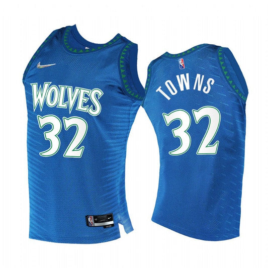 Karls Anthony Towns Minnesota Timberwolves 2021-22 City Edition Jersey