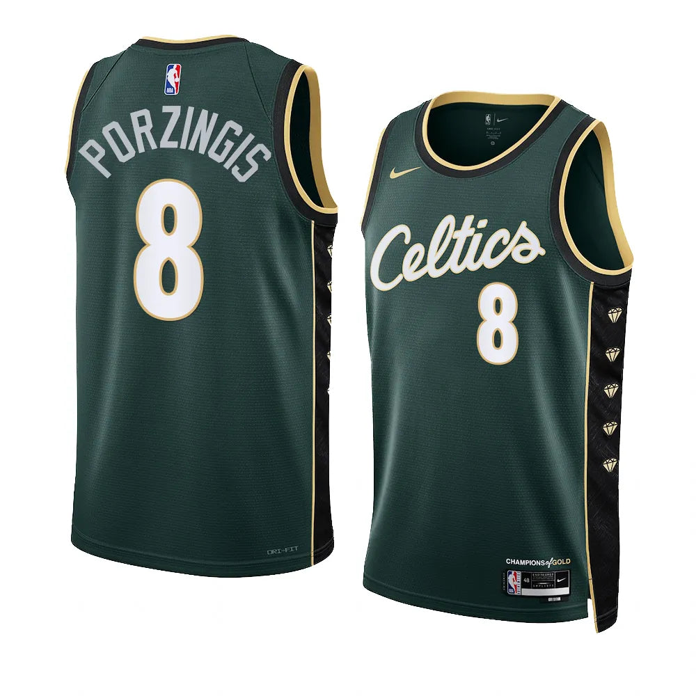 Kristaps Porzingis Boston Celtics Jersey