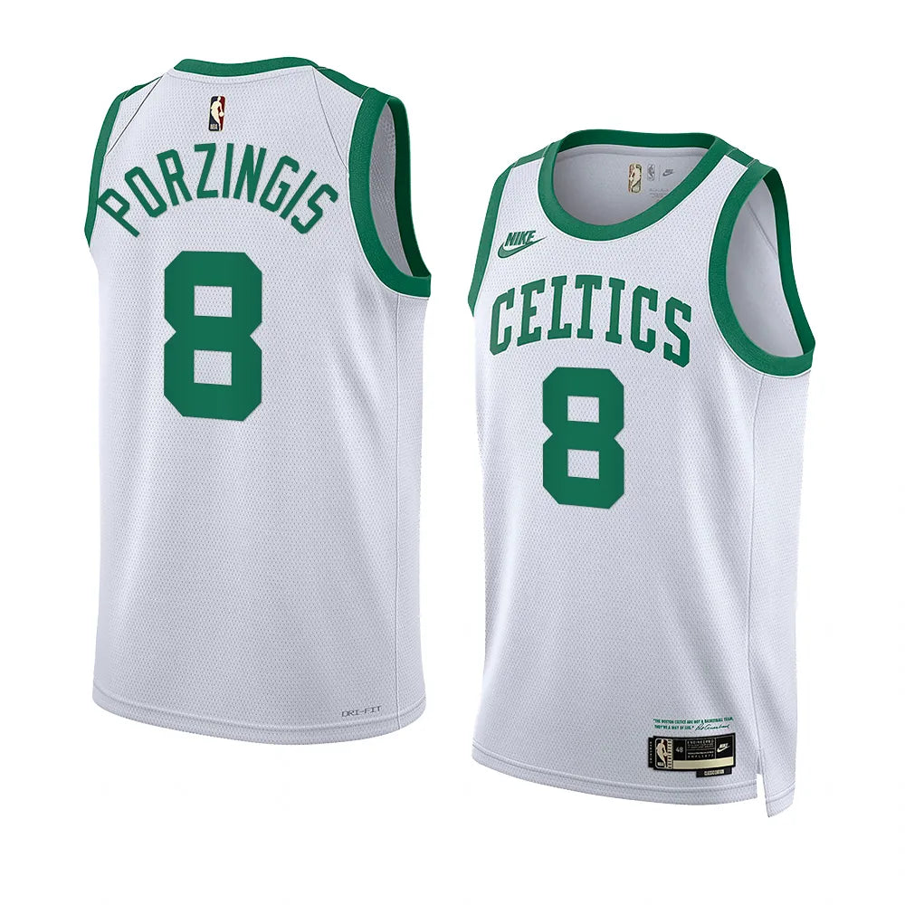 Kristaps Porzingis Boston Celtics Jersey