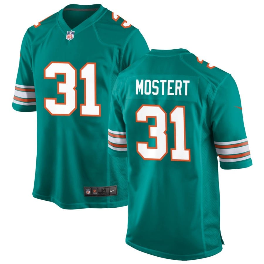 Raheem Mostert Miami Dolphins Jersey