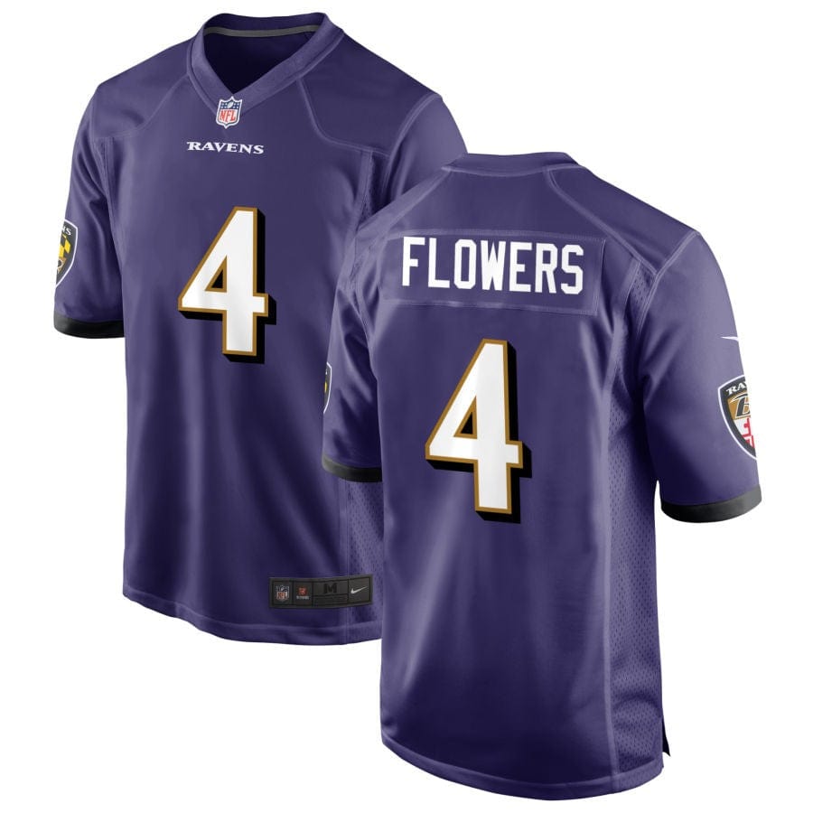 Zay Flowers Baltimore Ravens Jersey