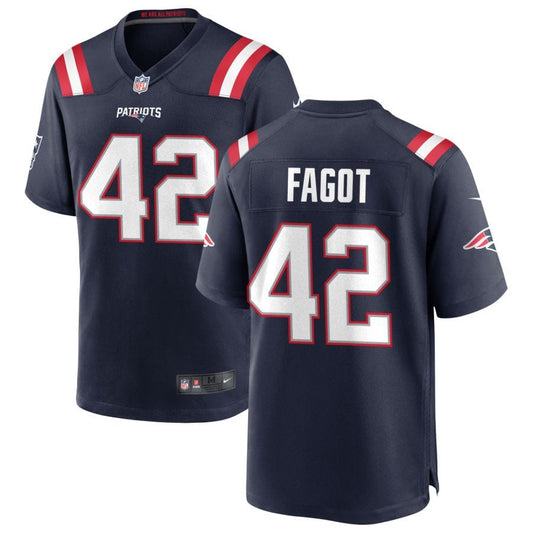 Diego Fagot New England Patriots Jersey