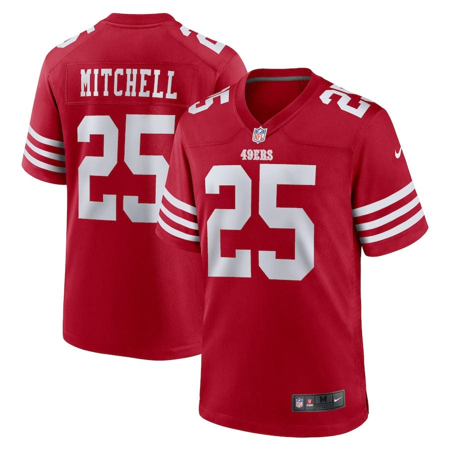 Elijah Mitchell San Francisco 49ers Jersey