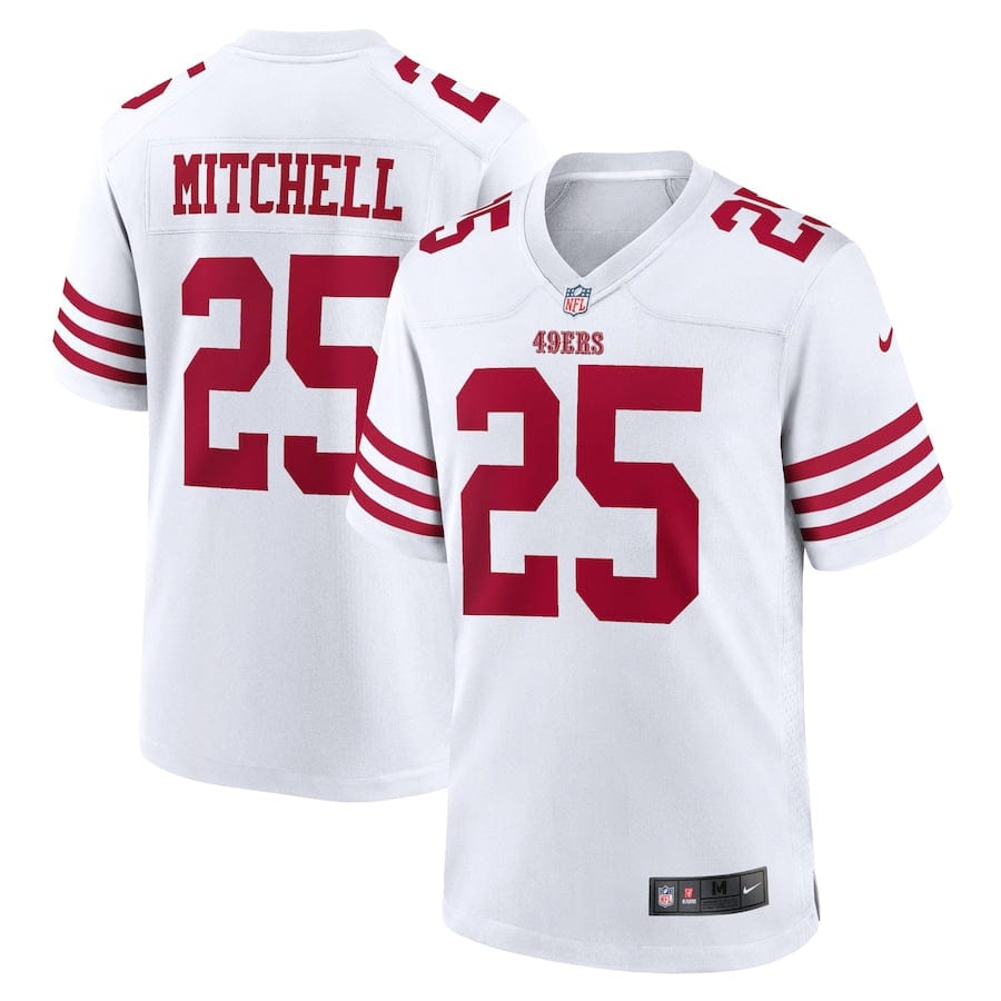 Elijah Mitchell San Francisco 49ers Jersey