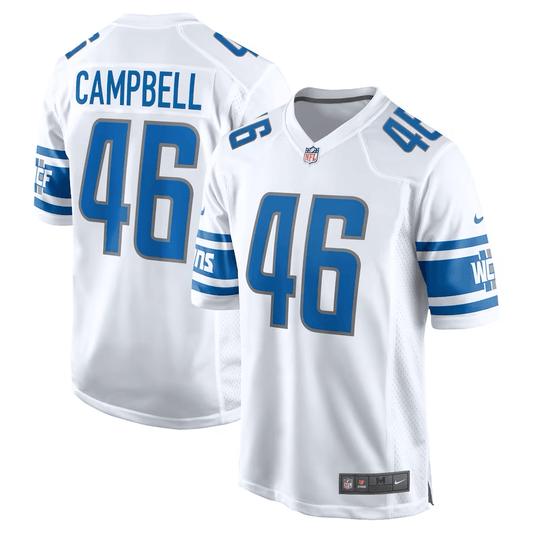 Jack Campbell Detroit Lions Jersey