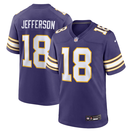 Justin Jefferson Minnesota Vikings Throwback Jersey