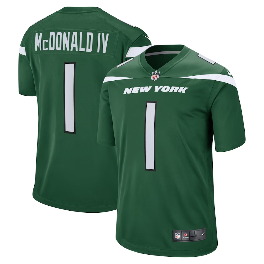 Will McDonald IV New York Jets Jersey