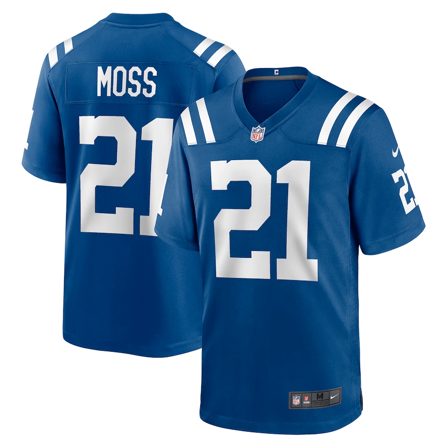 Zack Moss Indianapolis Colts Jersey