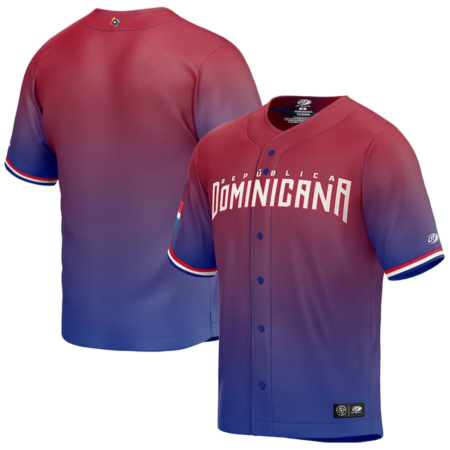 Custom Team Dominican Republic World Baseball Classic 2023 Jersey