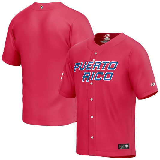 Custom Team Puerto Rico World Baseball Classic 2023 Jersey