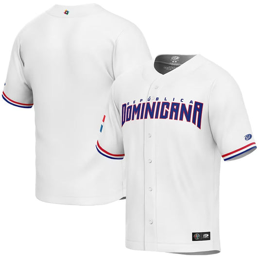 Custom Team Dominican Republic World Baseball Classic 2023 Jersey