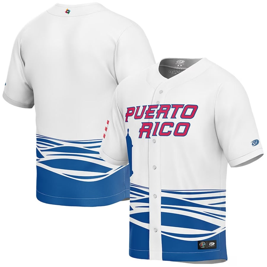 Custom Team Puerto Rico World Baseball Classic 2023 Jersey