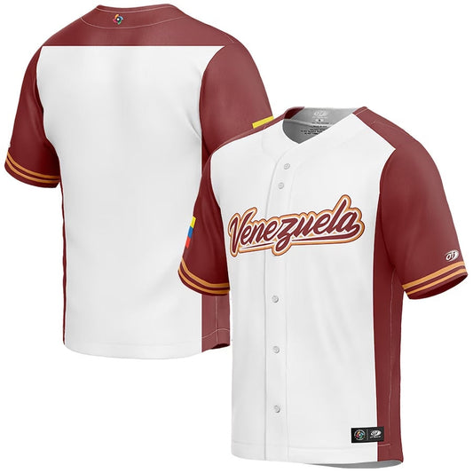 Custom Team Venezuela World Baseball Classic 2023 Jersey