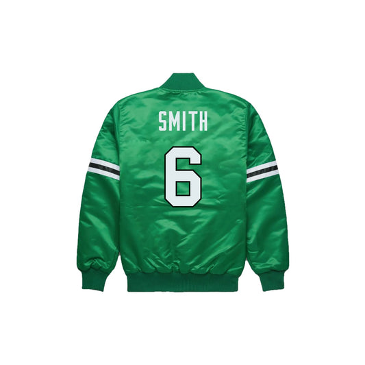 Devonta Smith Philadelphia Eagles Satin Bomber Jacket