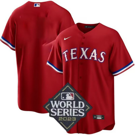 Texas Rangers World Series Jerseys