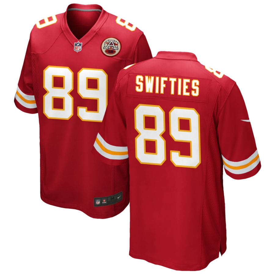 Taylor Swift "Swifties" Kansas City Chiefs Jersey