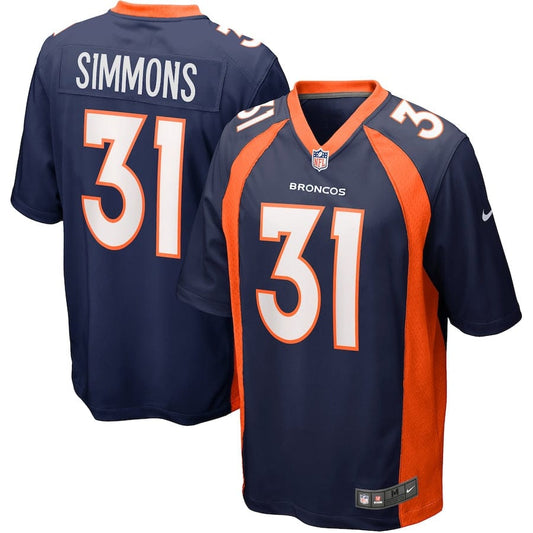 Justin Simmons Denver Broncos Jersey