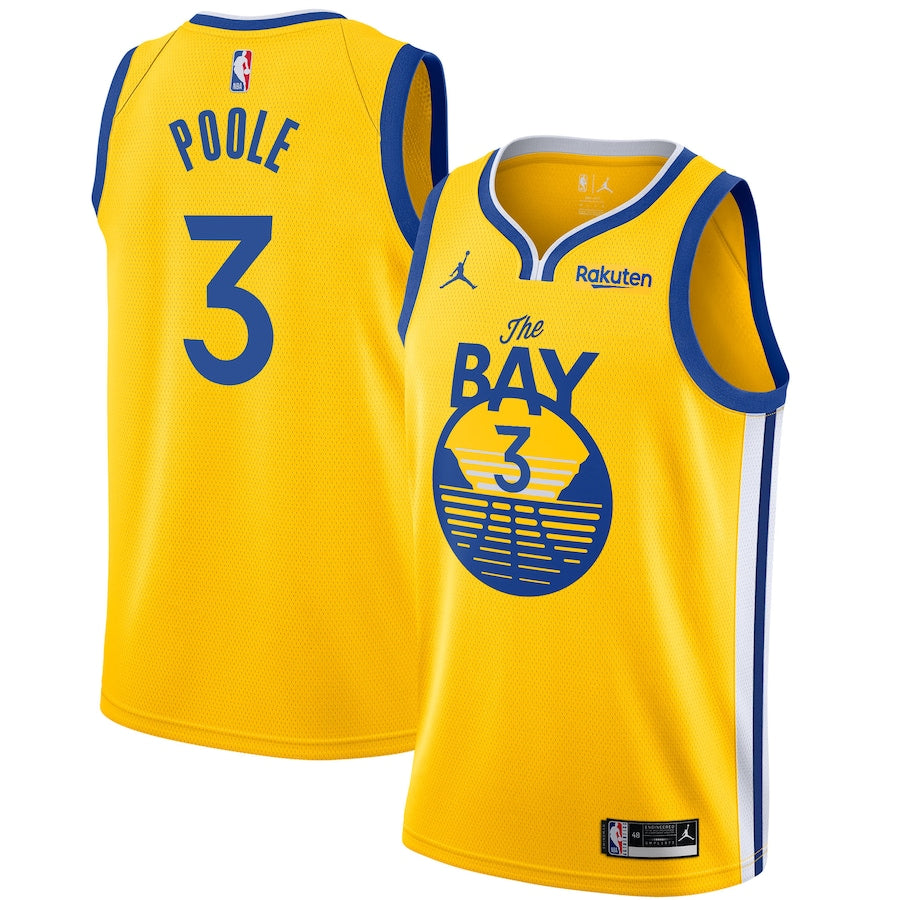 Jordan Poole Golden State Warriors Jersey