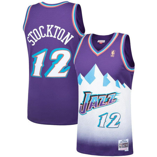 John Stockton Utah Jazz Throwback Jerseys