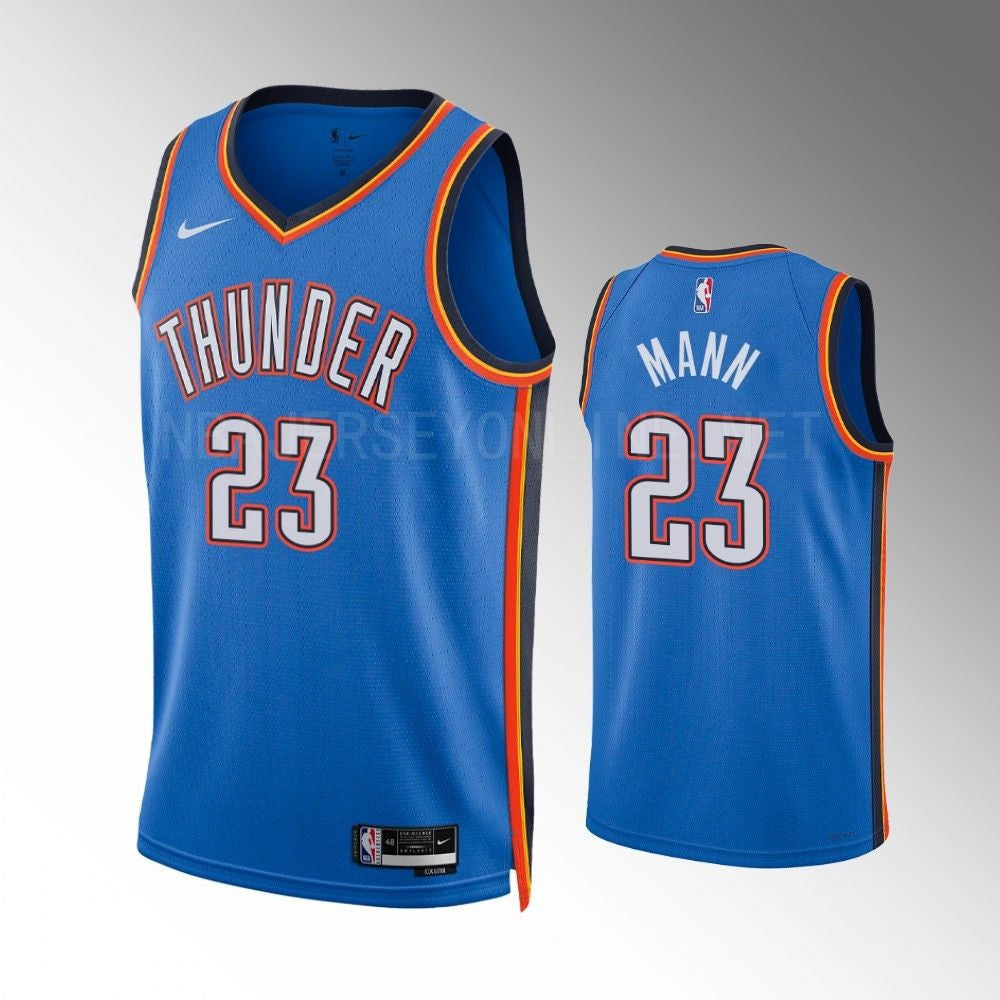 Tre Mann Oklahoma City Thunder Jersey