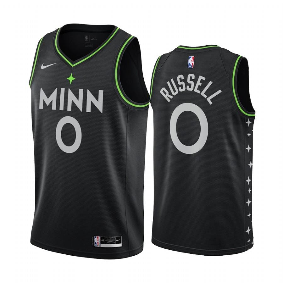 D'Angelo Russell Minnesota Timberwolves City Edition Jersey