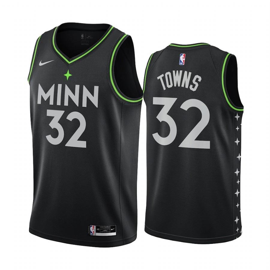 Karl Anthony Town Minnesota Timberwolves City Edition Jersey