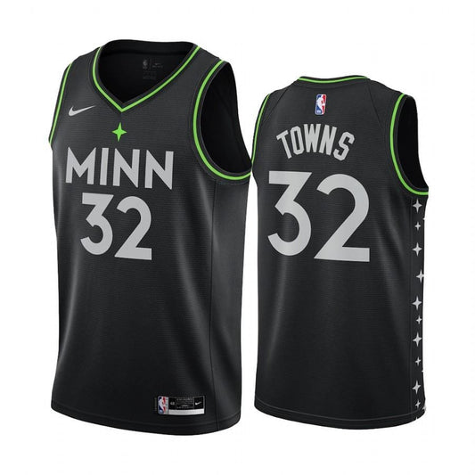 Karl Anthony Town Minnesota Timberwolves City Edition Jersey