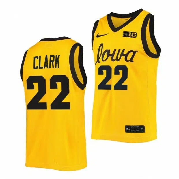 NCAAW Caitlin Clark Iowa Hawkeyes College Jersey