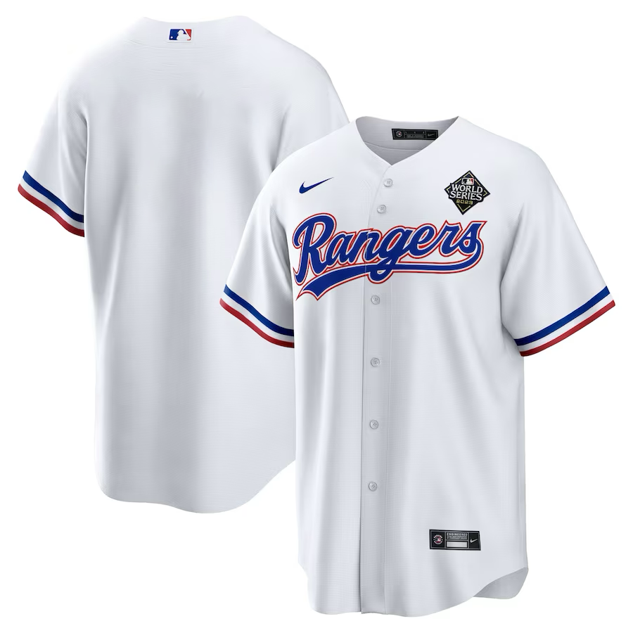 Texas Rangers World Series Jerseys